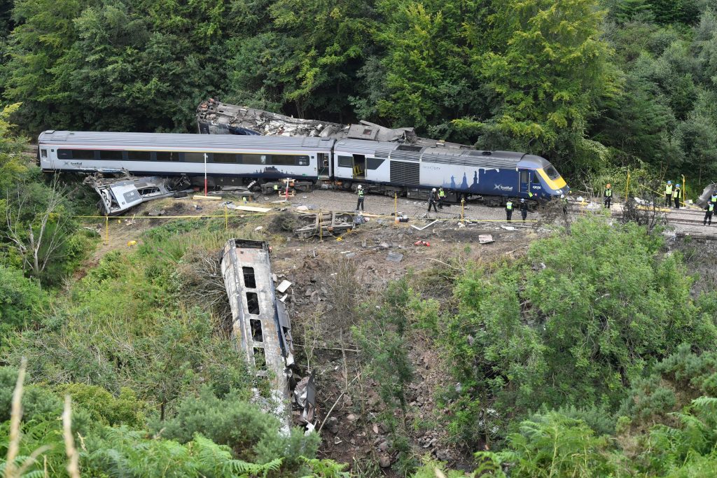 Read more about the article Network Rail weather mitigations ‘not appropriate’ before Stonehaven tragedy