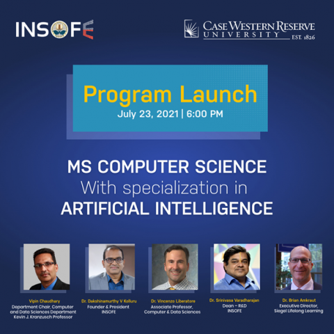 New Master’s Program in Computer Science with AI launched by Case Western Reserve University in collaboration with INSOFE