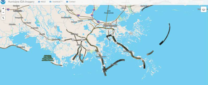 Read more about the article NOAA captures damage from Hurricane Ida with airborne digital imagery