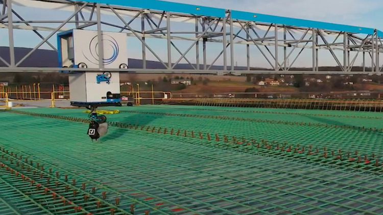 Rebar-tying robot set loose on big Florida highway project