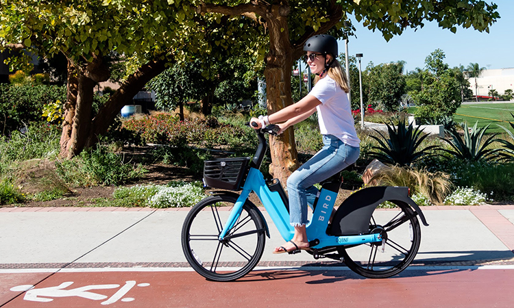 Bird launches bike share programme in San Diego and Ontario
