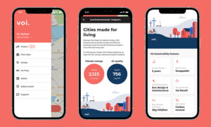 Read more about the article Voi introduces environmental impact app dashboard for riders to better understand journey emissions