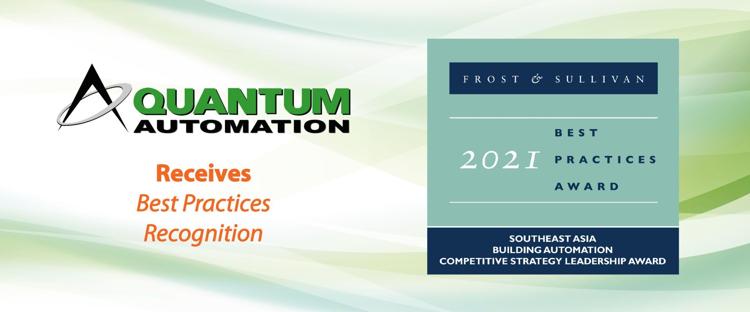 Read more about the article Frost & Sullivan Recognizes Quantum Automation for Improving Energy Efficiency with Its Building Automation Solutions